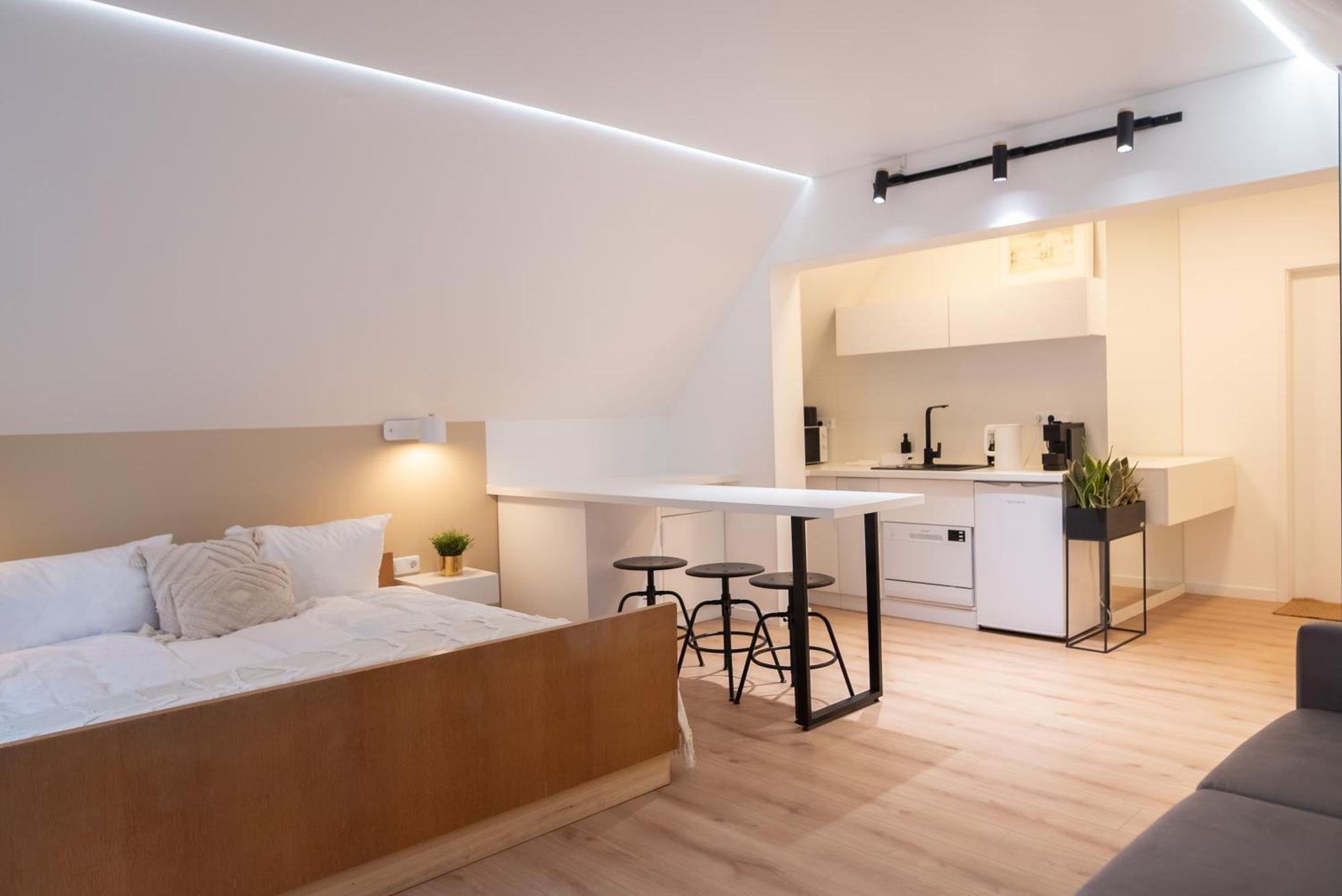 Hamburg Studio Fuer Bis Zu 4 Personen 外观 照片